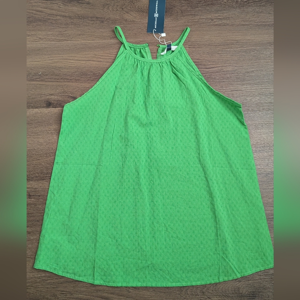 Michelle McDowell Green Top